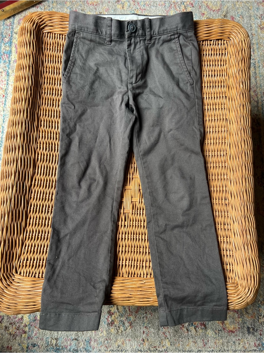 Crewcuts Boys Khaki pants in brown/taupe size 5